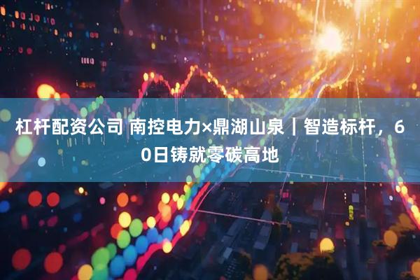 杠杆配资公司 南控电力×鼎湖山泉｜智造标杆，60日铸就零碳高地
